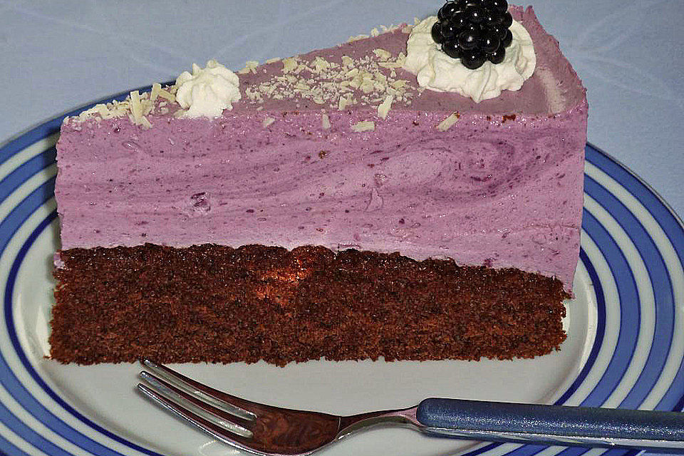 Brombeer-Joghurt-Torte