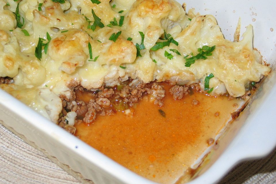 Blumenkohlgratin