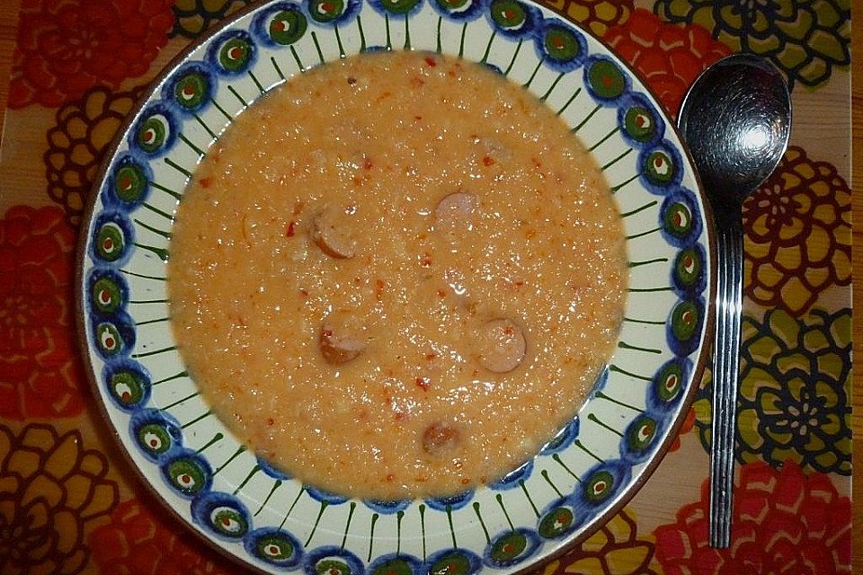 Pastinaken-Apfel-Suppe