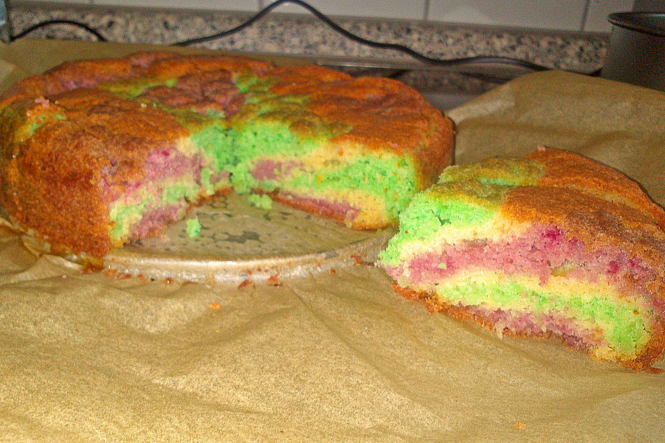 Regenbogen - Muffins