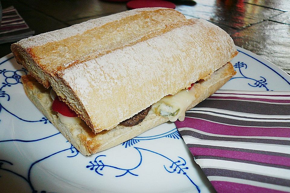 Ciabatta "speciale" mit Gorgonzola