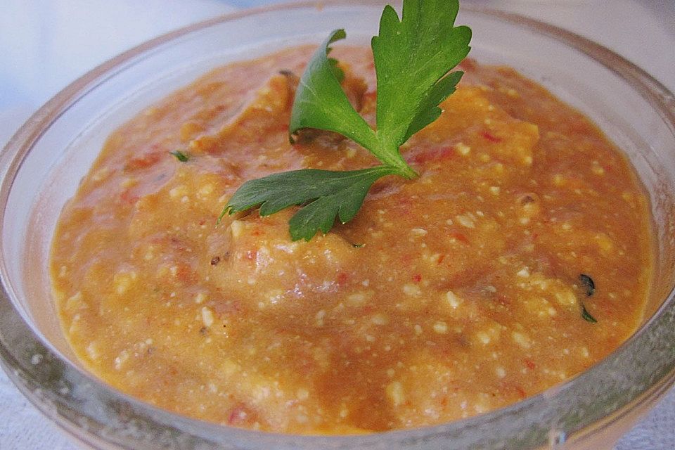 Auberginen-Feta-Dip/Aufstrich