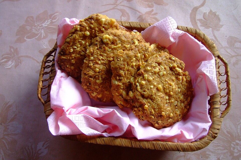 Parmesan Bacon Cookies