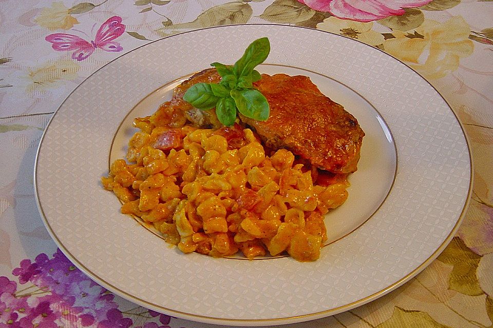 Spätzle-Filet-Pfanne