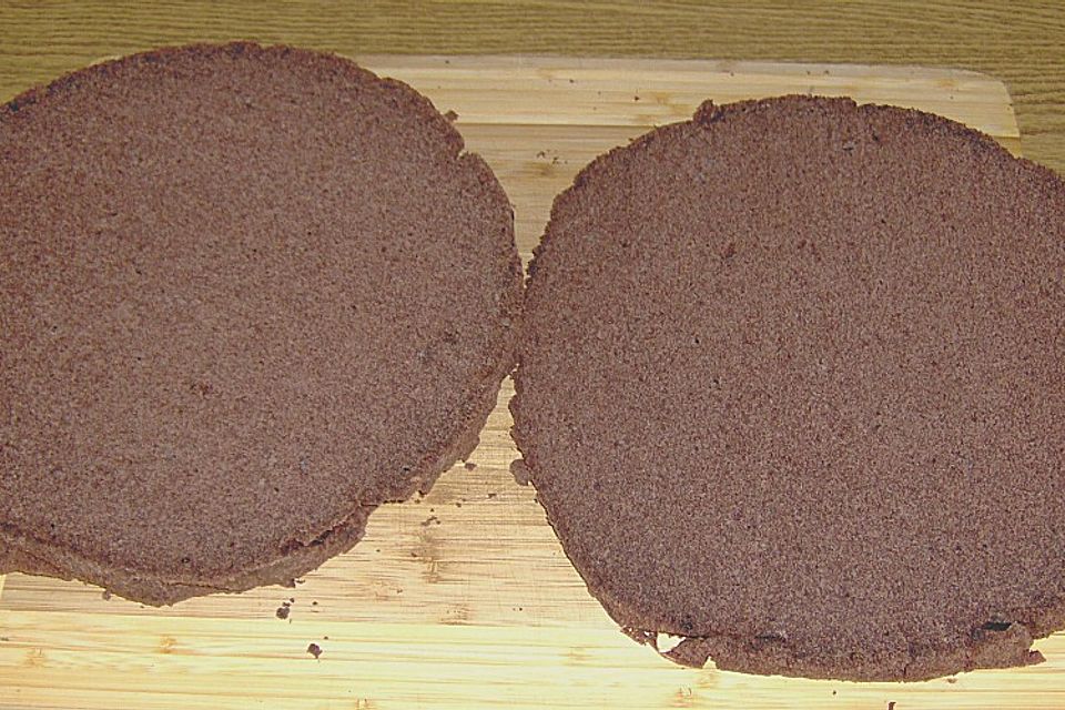 Schokoladenkuchen XXIV, mit Kartoffelmehl