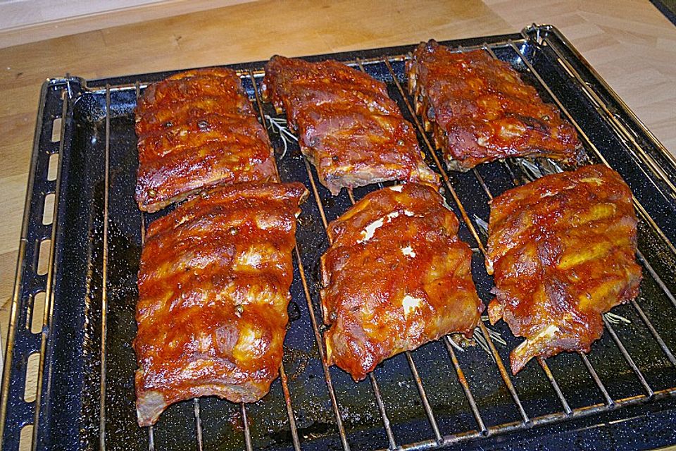 Meine perfekten Spare Ribs