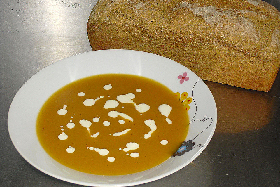 Feine Kürbissuppe