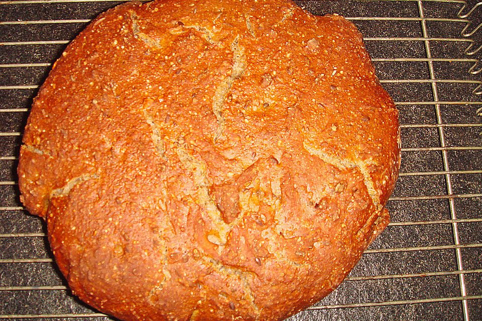 Sauerteig-Brot ohne Kneten