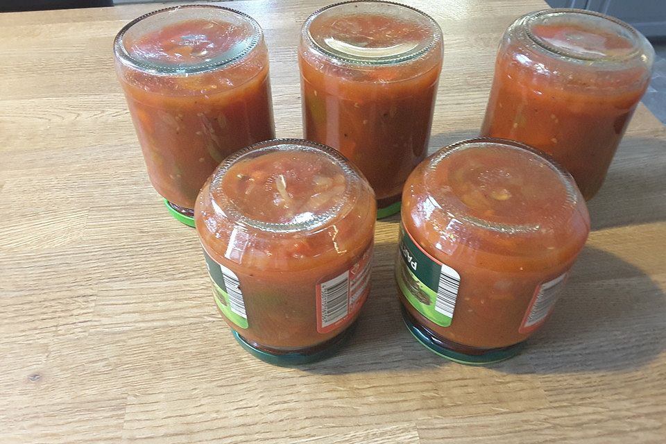 Tomaten-Paprika-Letscho