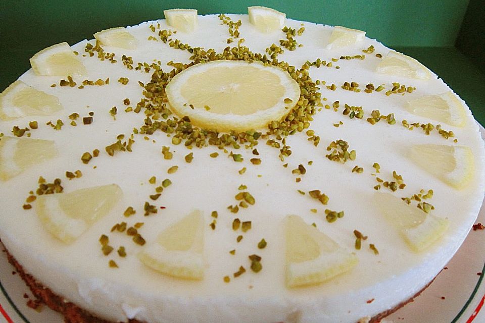 Zitronen-Joghurt-Torte