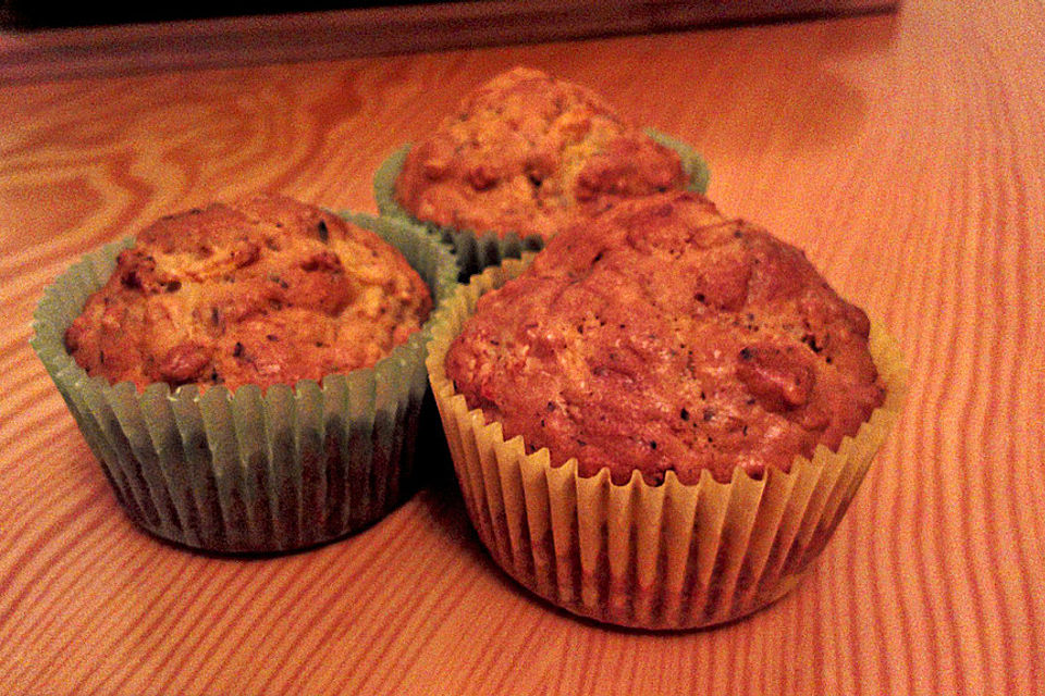 Saftige Möhren-Muffins