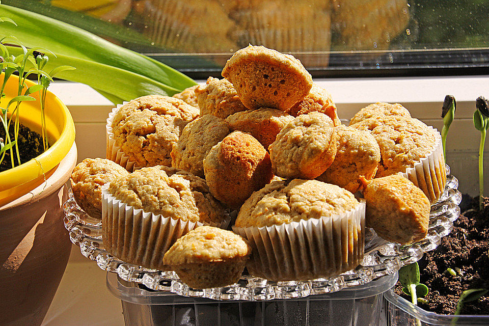 Saftige Möhren-Muffins