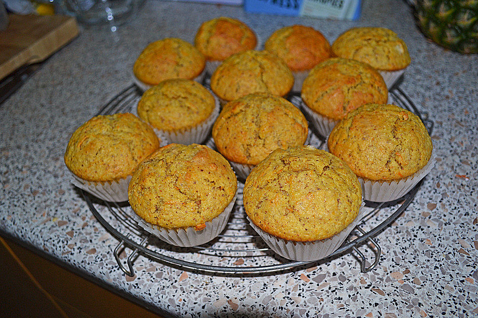 Saftige Möhren-Muffins