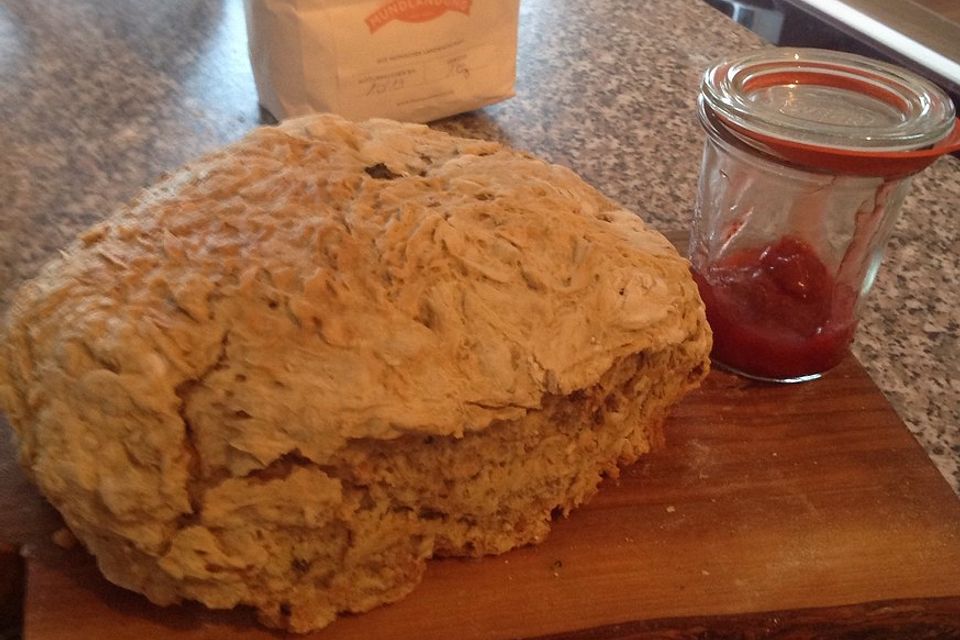 Schnelles Mehrkornbrot