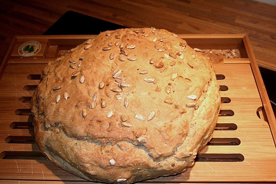 Schnelles Mehrkornbrot