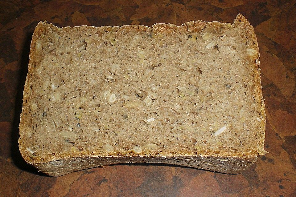 Schnelles Mehrkornbrot