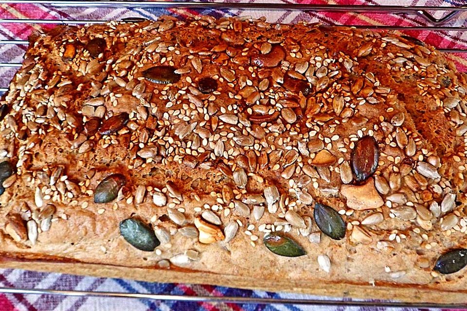 Schnelles Mehrkornbrot