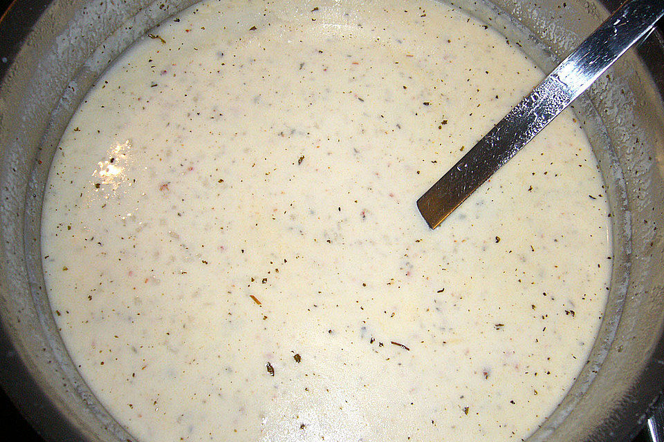 Joghurt-Pfefferminze-Suppe