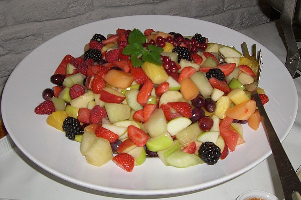 Exotischer Obstsalat