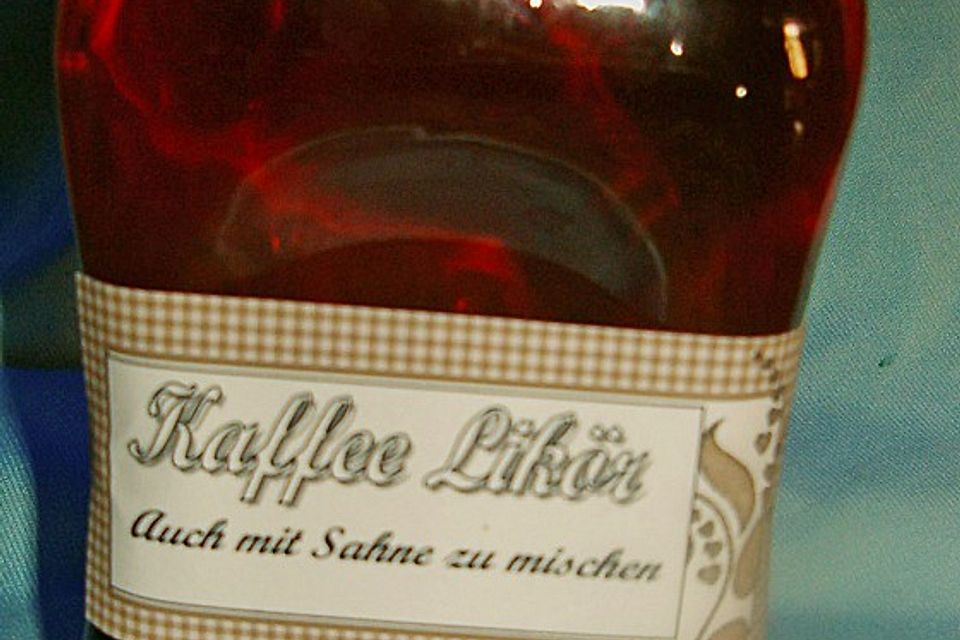 Kaffee-Sahne-Likör