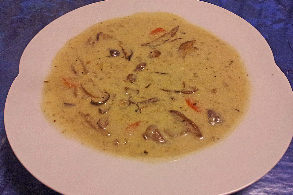 Waldpilzsuppe