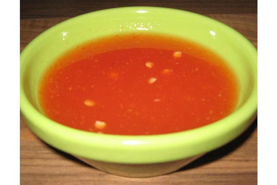 Thailändische Chili-Sauce, scharf