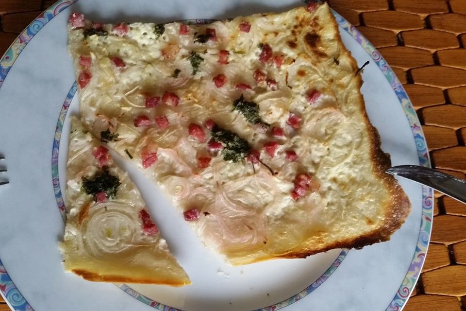 Elsässer Flammkuchen