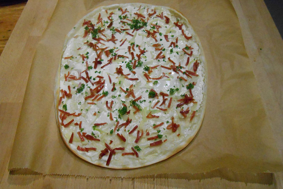 Elsässer Flammkuchen