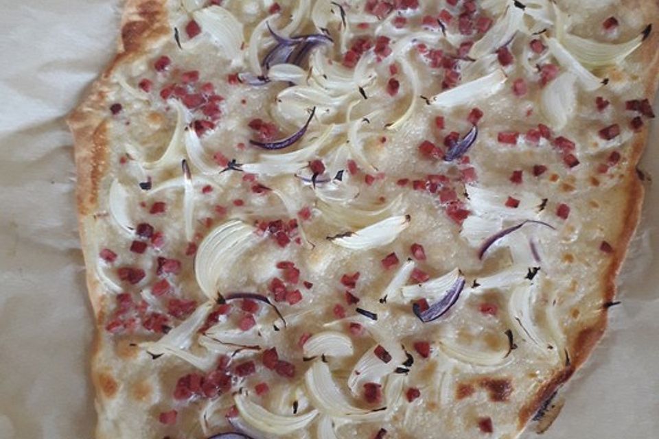 Elsässer Flammkuchen