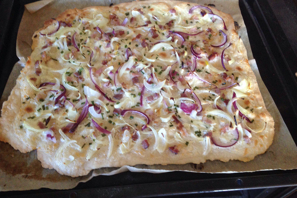 Elsässer Flammkuchen