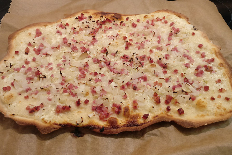 Elsässer Flammkuchen