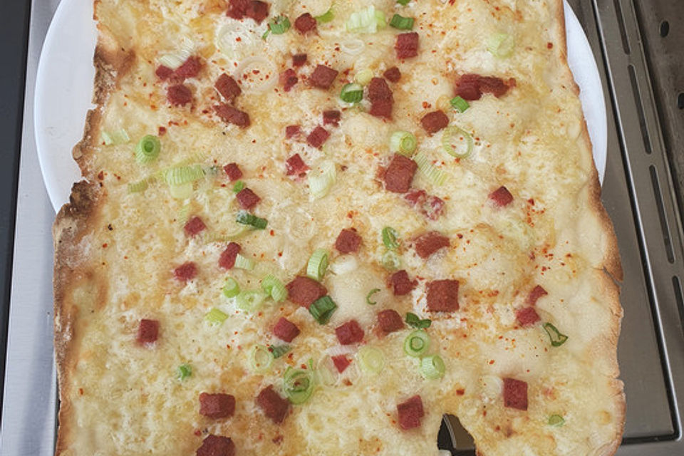 Elsässer Flammkuchen