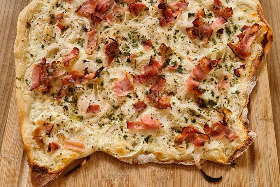 Elsässer Flammkuchen