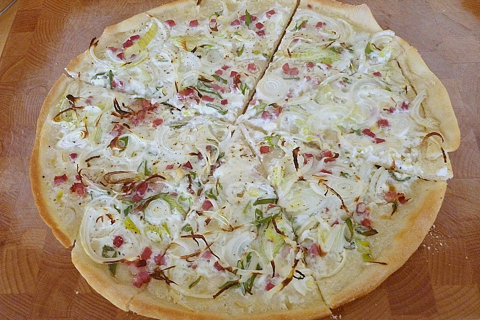 Elsässer Flammkuchen