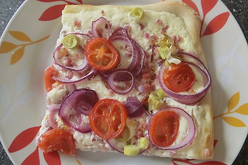 Elsässer Flammkuchen