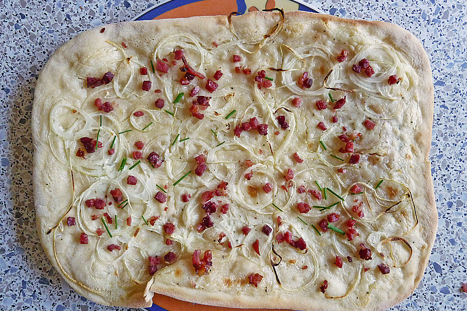 Elsässer Flammkuchen