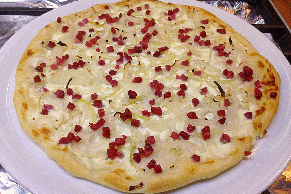 Elsässer Flammkuchen