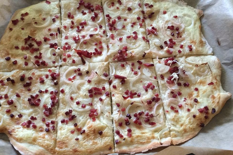 Elsässer Flammkuchen