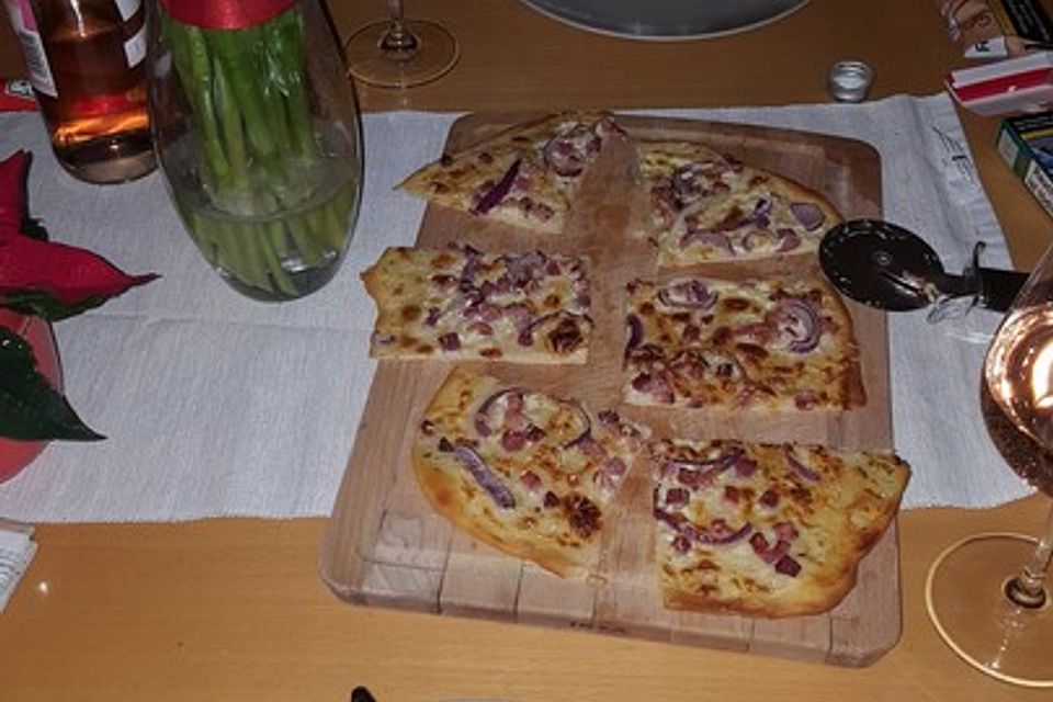 Elsässer Flammkuchen