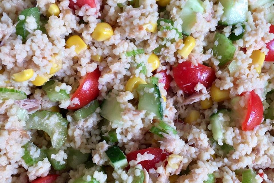 Couscous-Salat mit Thunfisch