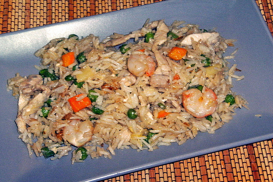 Arroz tres delicias