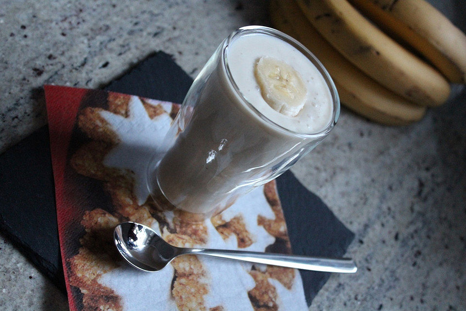 Bananen-Quark-Milch