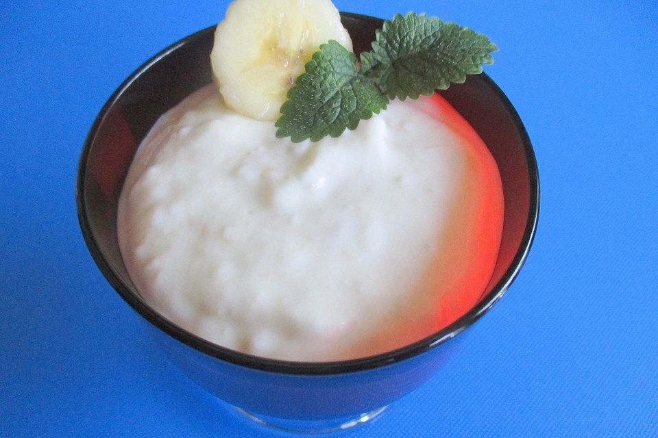 Bananen-Quark-Milch