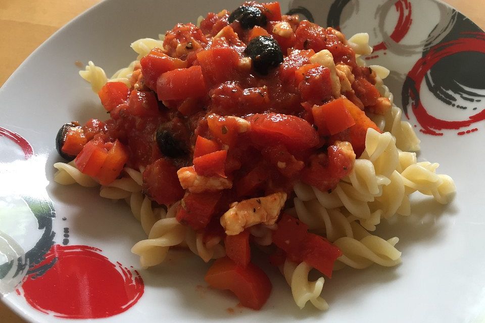 Antons Halloumi Pasta