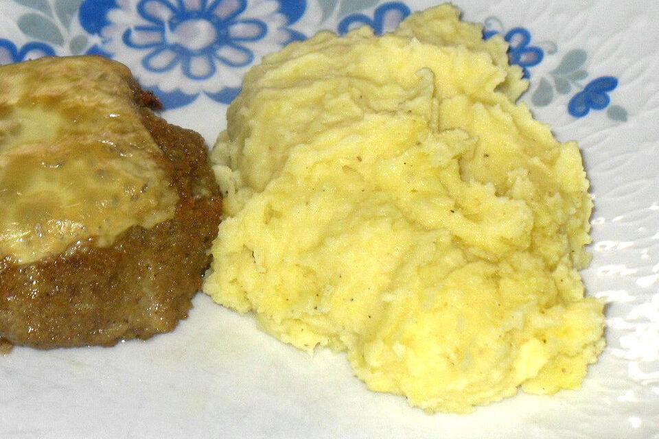 Amerikanisches Knoblauch-Kartoffelpüree