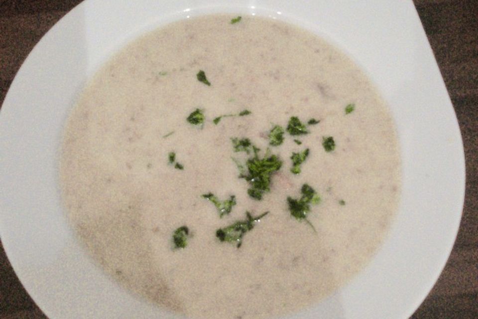 Champignon-Kartoffel-Suppe