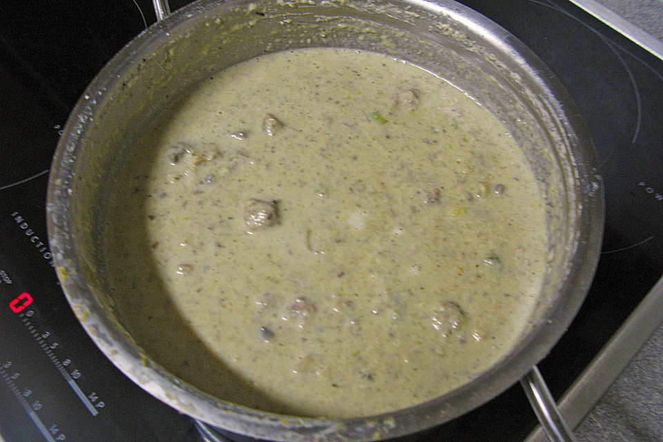 Champignon-Kartoffel-Suppe