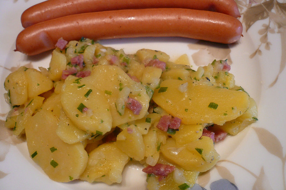 Kartoffelsalat mit Speck