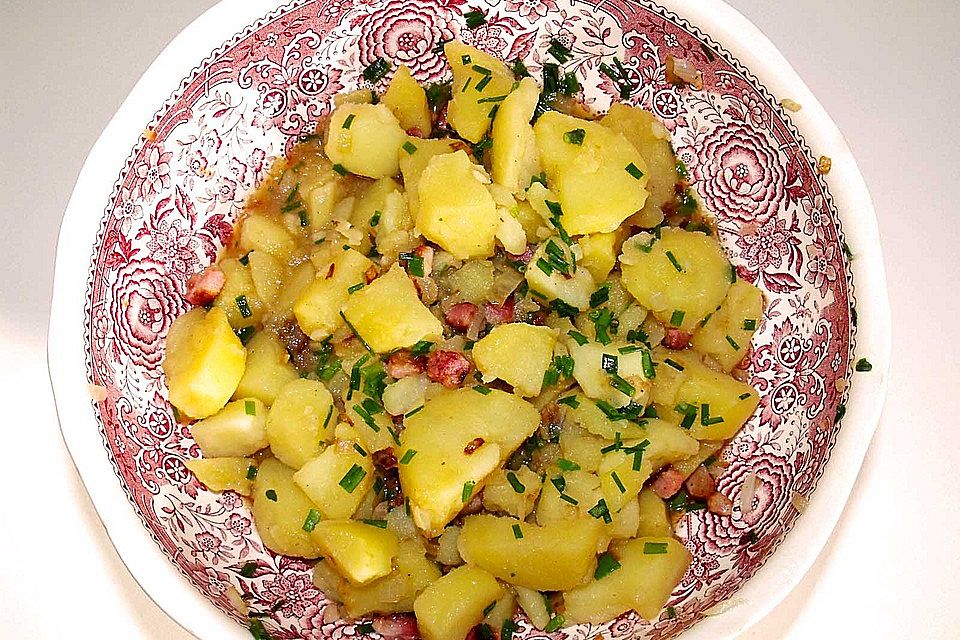 Kartoffelsalat mit Speck