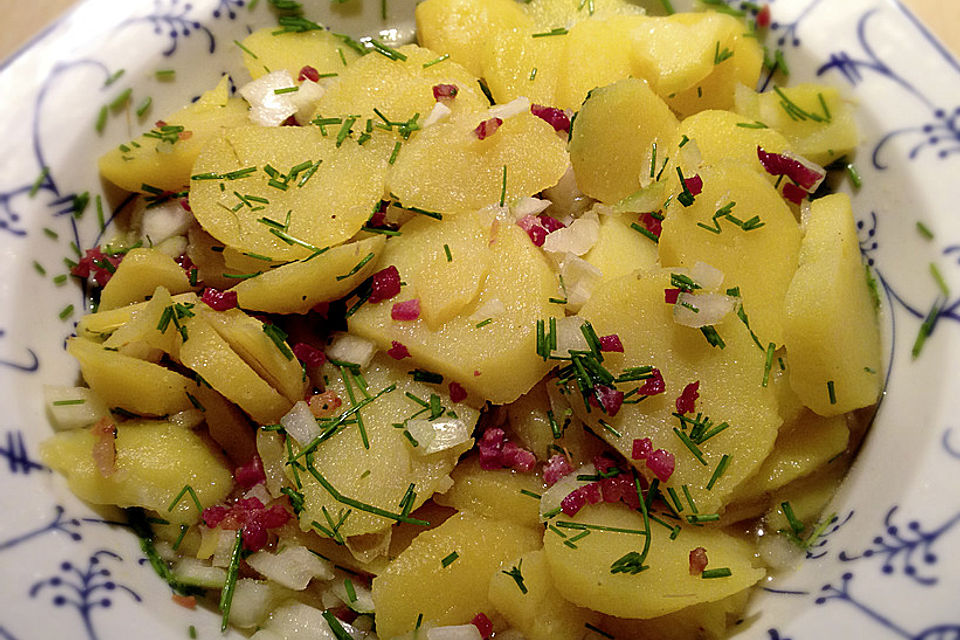 Kartoffelsalat mit Speck